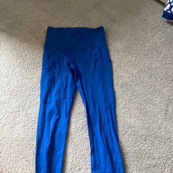 Lululemon Swift Speed Blue Leggings. - Picture 3 of 3